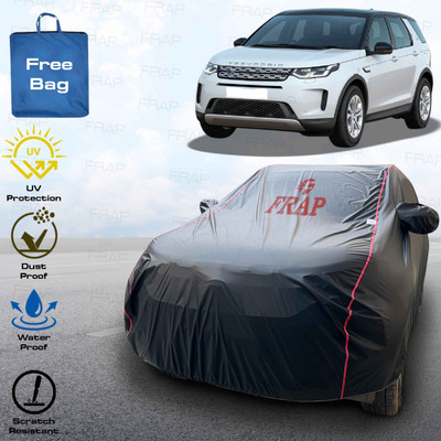 Frap Car Cover For Land Rover Discovery (With Mirror Pockets)(Black, Red)
