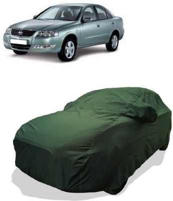 Coxtor Car Cover For Nissan Almera Classic (With Mirror Pockets)(Gold)