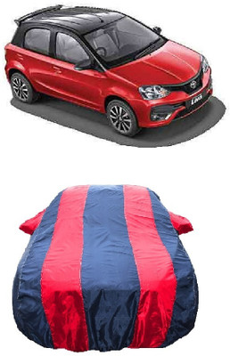 Wegather Car Cover For Toyota Etios Liva 1.2 VX Petrol(Red)