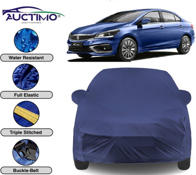 AUCTIMO Car Cover For Maruti Suzuki Ciaz (With Mirror Pockets)(Multicolor)