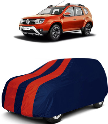 MoTRoX Car Cover For Renault Duster (Without Mirror Pockets)(Red, Blue)