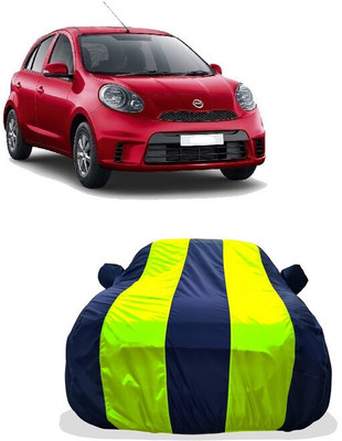 Tricway Car Cover For Nissan Micra Active XL ICC WT20 SE (With Mirror Pockets)(Yellow)