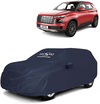 Kingsway Car Cover For Hyundai Venue (With Mirror Pockets)(Grey, For 2022, 2023, 2024 Models)