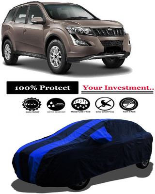 Amexride Car Cover For Mahindra XUV500 W10 2WD (With Mirror Pockets)(Multicolor)