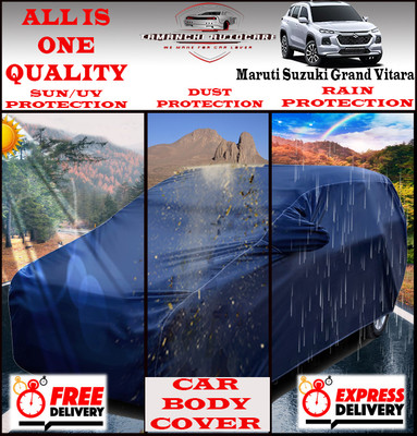 Tamanchi Autocare Car Cover For Maruti Suzuki Grand Vitara(Blue)