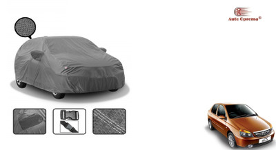 Auto Oprema Car Cover For Tata Indigo (With Mirror Pockets)(Grey, For 2016, 2017, 2018, 2019, 2020, 2021, 2022 Models)