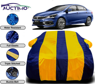 AUCTIMO Car Cover For Maruti Suzuki Ciaz (With Mirror Pockets)(Multicolor)