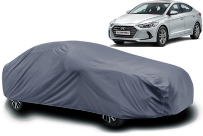 KULTEX Car Cover For Hyundai Elantra (With Mirror Pockets)(Grey)