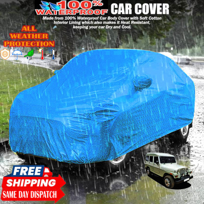 Tamanchi Autocare Car Cover For Mahindra Marshal(Blue)