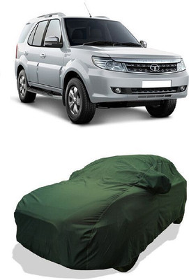 QLAX Car Cover For Maruti Safari Storme LX Diesel (With Mirror Pockets)(Green)