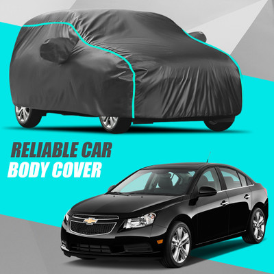 R Rayvin Star Car Cover For Chevrolet Cruze (With Mirror Pockets)(Grey)