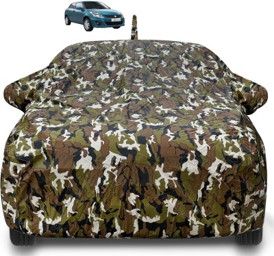 Caronix Car Cover For Maruti Swift Dzire (With Mirror Pockets)(Brown)