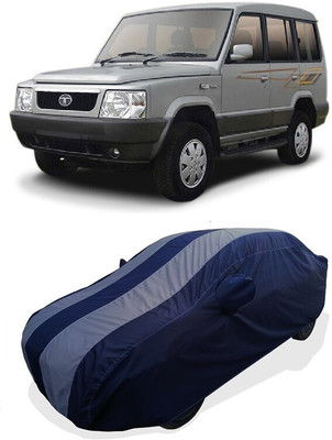 Coxtor Car Cover For Tata Sumo Victa (With Mirror Pockets)(Grey)