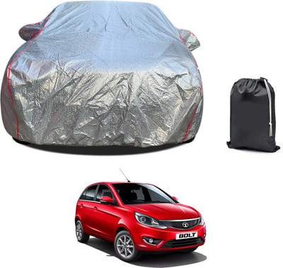 PAGORA Car Cover For Tata Bolt (With Mirror Pockets)(Silver, For 2019, 2020, 2021, 2022, 2023 Models)