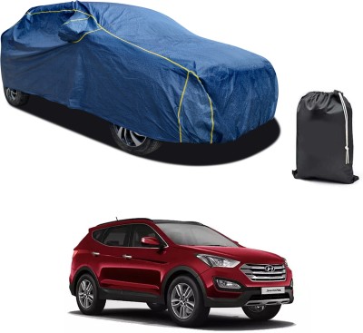 PAGORA Car Cover For Hyundai SantaFe (With Mirror Pockets)(Blue, For 2019, 2020, 2021, 2022, 2023 Models)