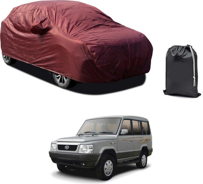 PAGORA Car Cover For Tata Sumo Victa (With Mirror Pockets)(Maroon)