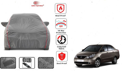 Auto Oprema Car Cover For Tata Indigo (With Mirror Pockets)(Grey)