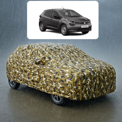 GOSHIV-car and bike accessories Car Cover For Tata Altroz XM Petrol (With Mirror Pockets)(Yellow)