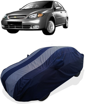 Coxtor Car Cover For Chevrolet Optra SRV 1.8 (With Mirror Pockets)(Grey)