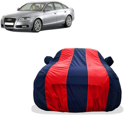 Tricway Car Cover For Audi A6 4F2 3.0 TDI Quattro (With Mirror Pockets)(Red)