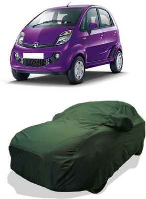 Coxtor Car Cover For Tata Nano CNG XM (With Mirror Pockets)(Green)