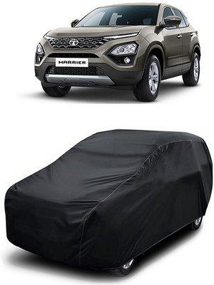 MoTRoX Car Cover For Tata Harrier (Without Mirror Pockets)(Black)