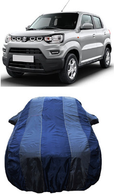 Wegather Car Cover For Maruti Suzuki S-Presso LXI Opt Petrol (With Mirror Pockets)(Grey)