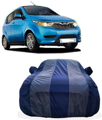 Tricway Car Cover For Mahindra e2oPlus P4 (With Mirror Pockets)(Multicolor)