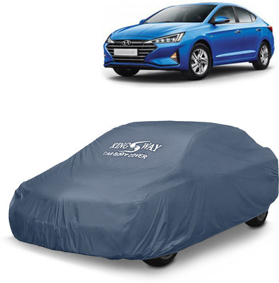 Kingsway Car Cover For Hyundai Elantra (Without Mirror Pockets)(Grey, For 2020, 2021 Models)