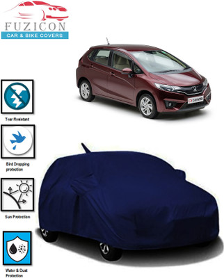 FUZICON Car Cover For Honda Jazz(Blue)