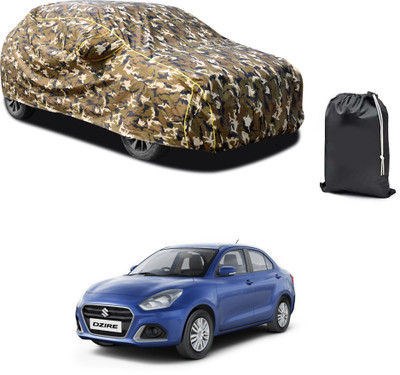 PAGORA Car Cover For Maruti Suzuki Swift Dzire (With Mirror Pockets)(Yellow, For 2019, 2020, 2021, 2022, 2023 Models)
