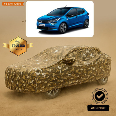 PAGORA Car Cover For Tata Altroz XT Petrol (With Mirror Pockets)(Yellow)