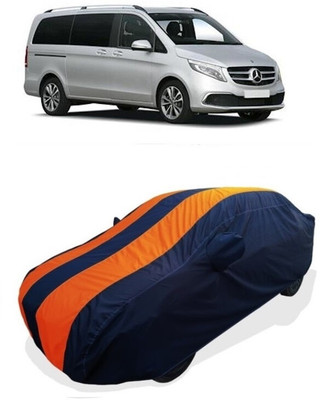 Coxtor Car Cover For Mercedes Benz V-Class Marco Polo Horizon Diesel (With Mirror Pockets)(Orange)