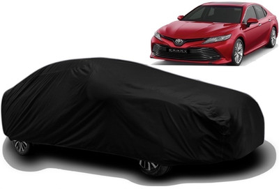 Swarish Car Cover For Toyota Camry (With Mirror Pockets)(Black)