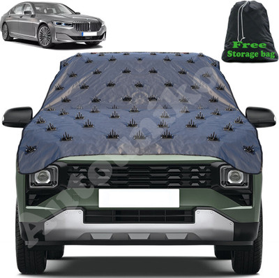 autouniko Car Cover For BMW 7 Series 720 LD (Without Mirror Pockets)(Grey)