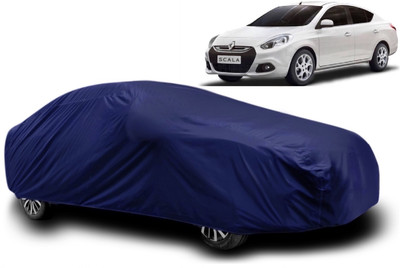 KULTEX Car Cover For Renault Scala (With Mirror Pockets)(Blue)