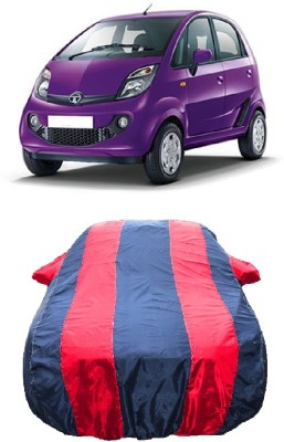 Wegather Car Cover For Tata Nano Genx (With Mirror Pockets)(Red)