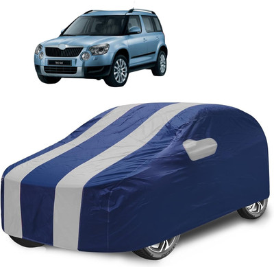 Caronix Car Cover For Skoda Yeti (With Mirror Pockets)(Silver)
