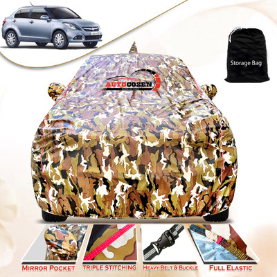 AUTOCOZEN Car Cover For Maruti Dzire (With Mirror Pockets)(Multicolor)