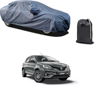 PAGORA Car Cover For Toyota Etios Liva (With Mirror Pockets)(Grey, For 2019, 2020, 2021, 2022, 2023 Models)