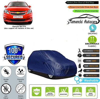Tamanchi Autocare Car Cover For Chevrolet Sail UVA(Blue)