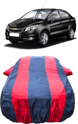 Wegather Car Cover For Chevrolet Sail 1.3TCDi (With Mirror Pockets)(Red)