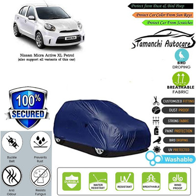 Tamanchi Autocare Car Cover For Nissan Micra Active XL Petrol(Blue)
