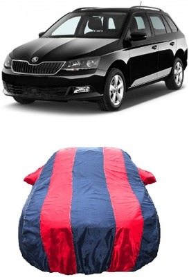 Wegather Car Cover For Skoda Fabia 1.6 TDI(Red)