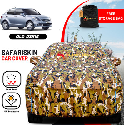 AUTOMOZEXO Car Cover For Maruti Suzuki Swift Dzire (With Mirror Pockets)(Multicolor)