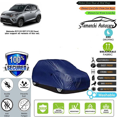 Tamanchi Autocare Car Cover For Mahindra KUV100 NXT D75 K8 Diesel(Blue)