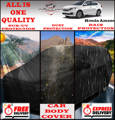 Tamanchi Autocare Car Cover For Honda Amaze(Black)