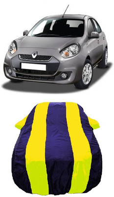 Wegather Car Cover For Renault Pulse Petrol RxL (With Mirror Pockets)(Yellow)