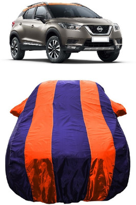 Wegather Car Cover For Nissan Kicks XV Pre 1.5 D (With Mirror Pockets)(Orange)