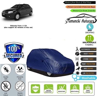 Tamanchi Autocare Car Cover For Mahindra Verito 1.5 D4(Blue)